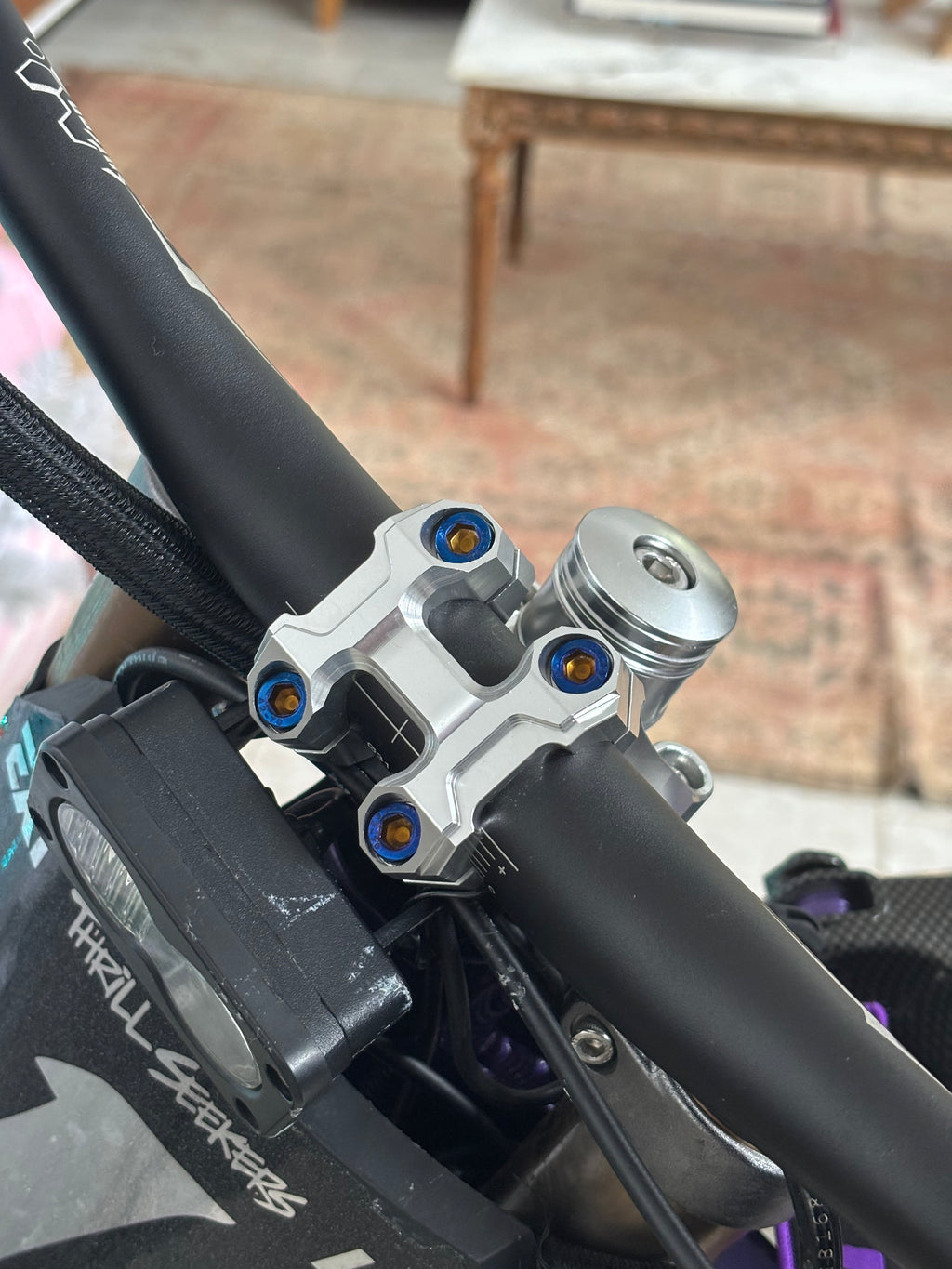 Titanium Direct Mount Stem Bolts 4 BOLTS
