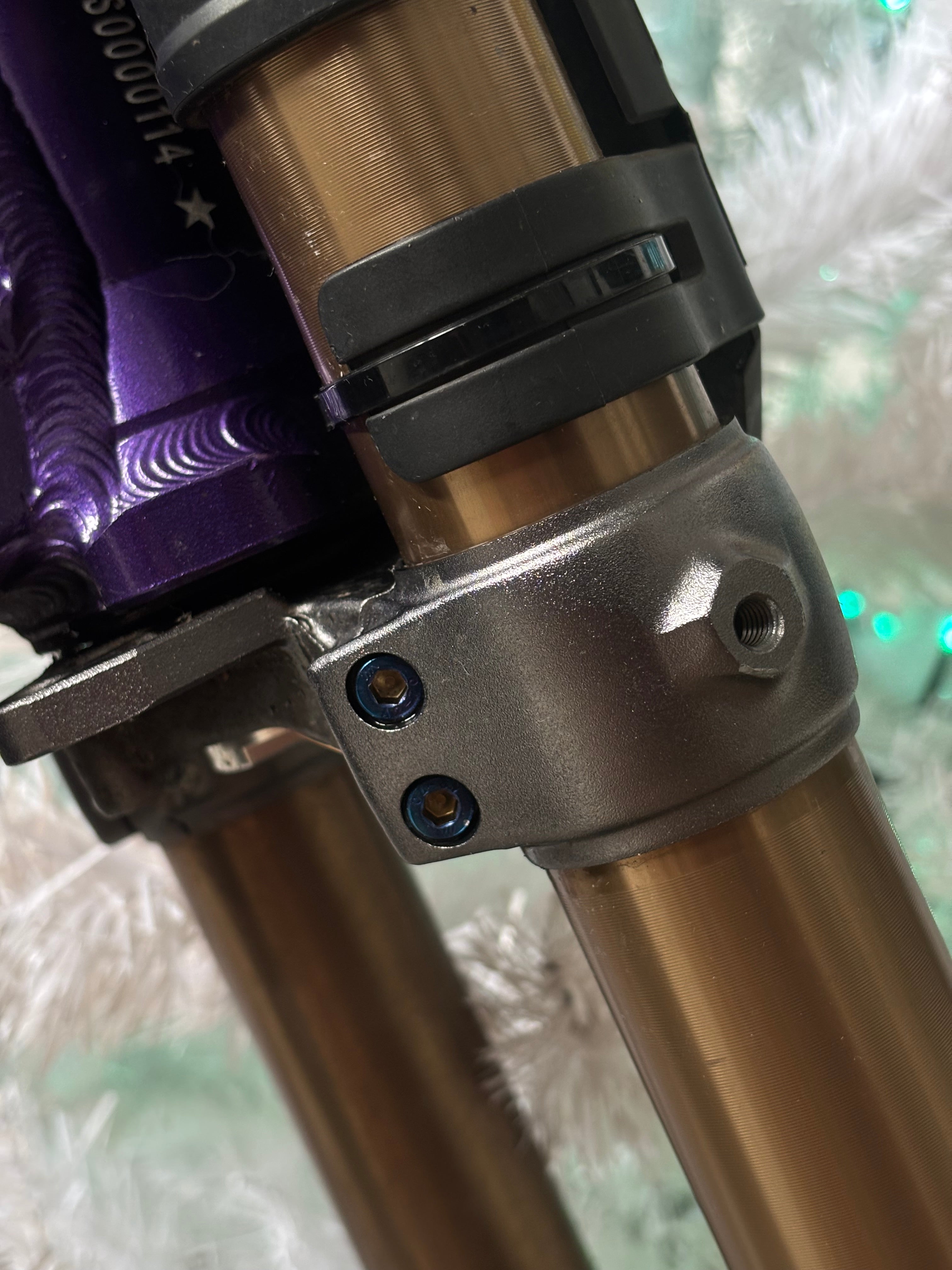 Emoto Triple Clamp Titanium