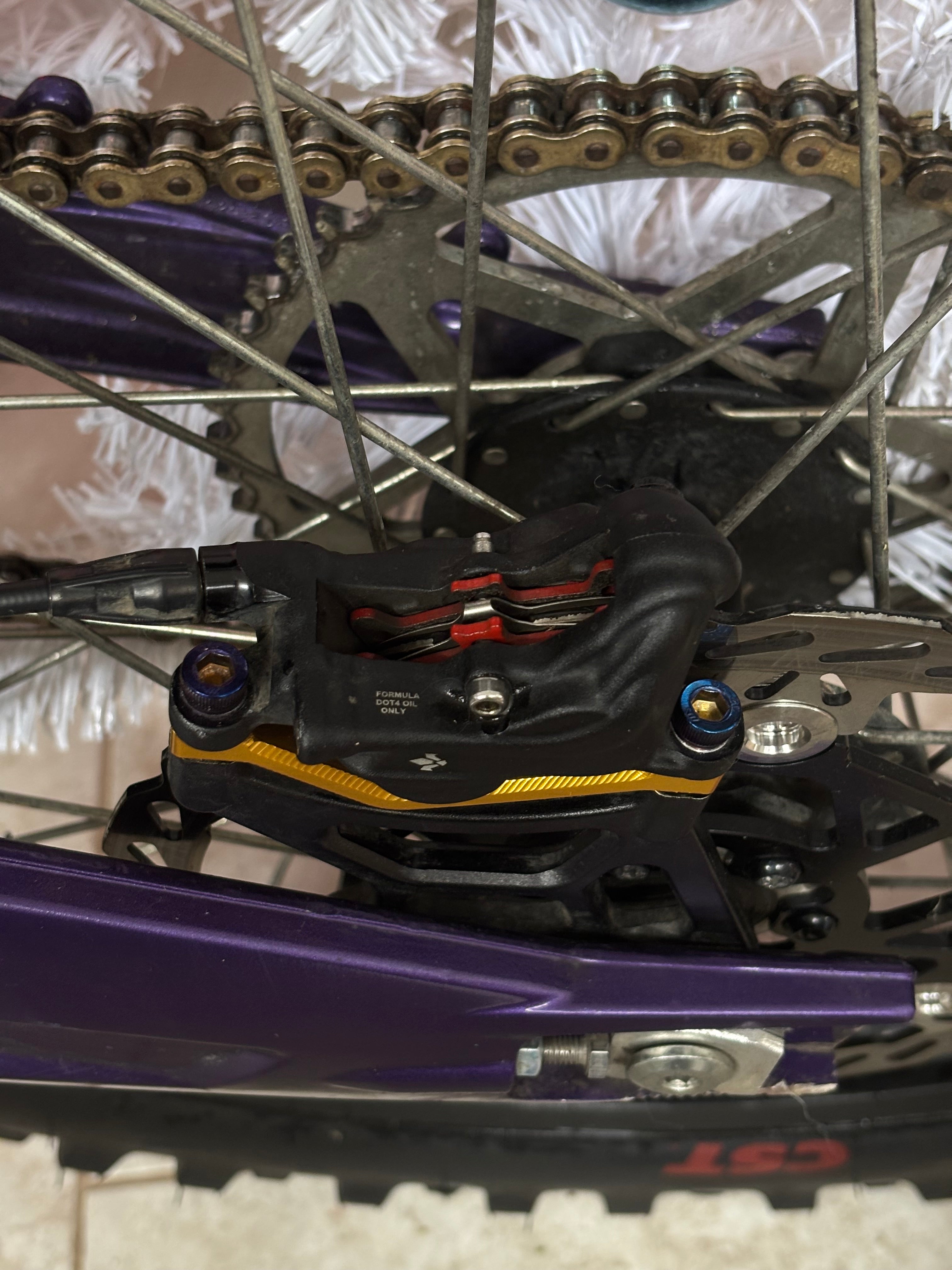 Titanium Caliper Bolts